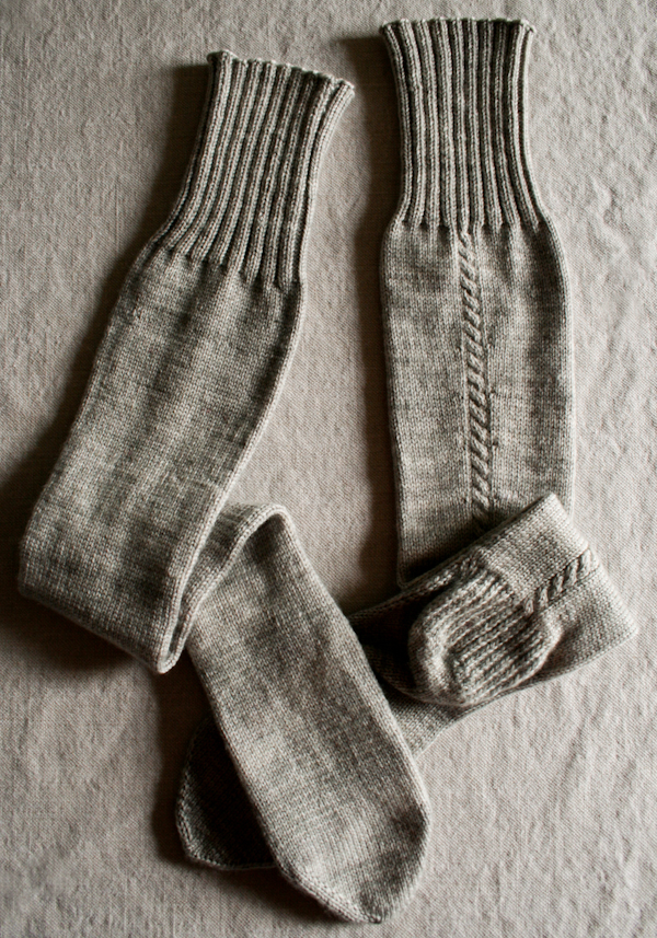 Little Cable Knee Highs | Purl Soho