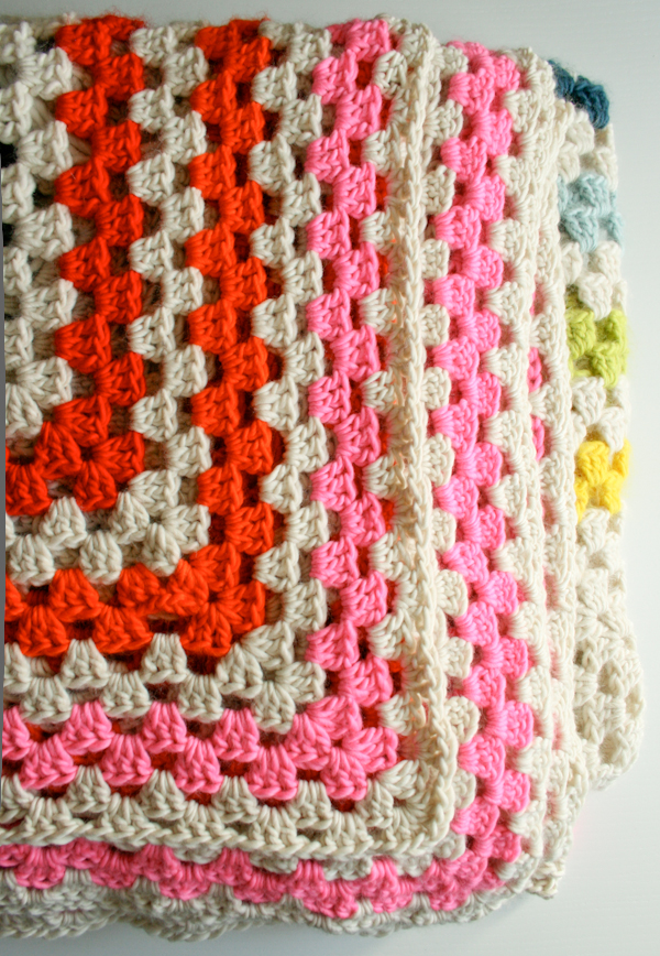 Giant, Giant Granny Square Blanket | Purl Soho