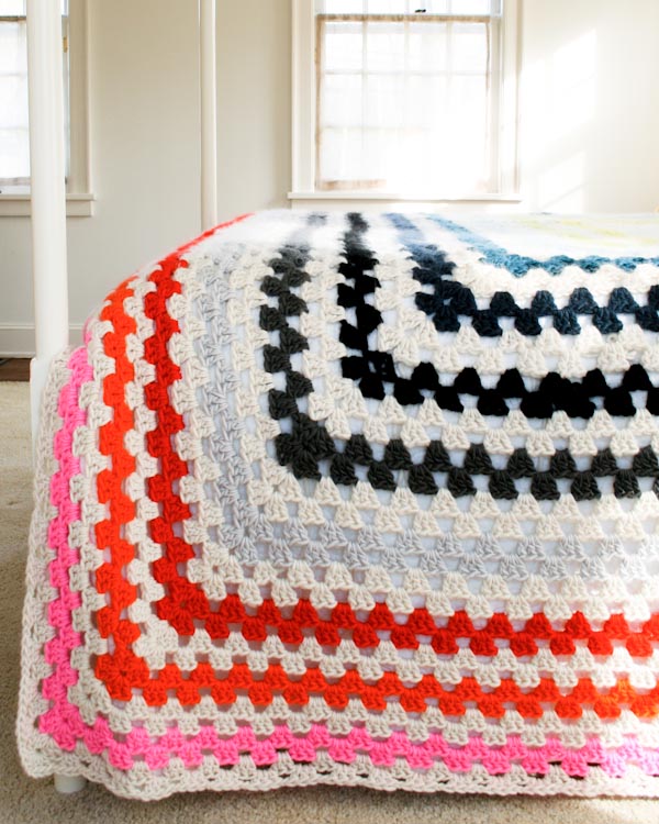 Giant, Giant Granny Square Blanket | Purl Soho