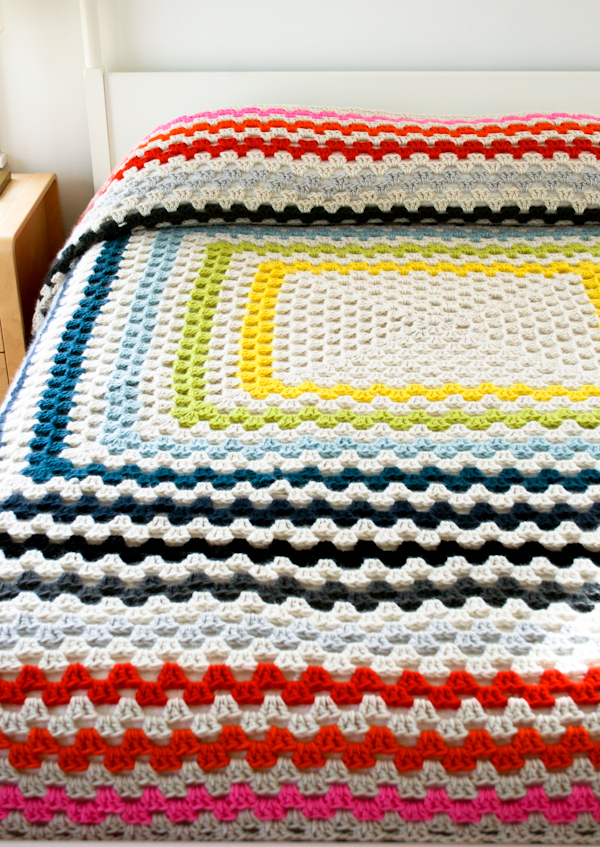 Giant, Giant Granny Square Blanket | Purl Soho