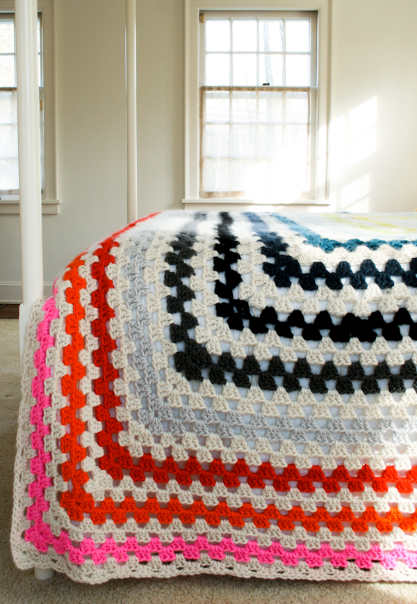 Giant, Giant Granny Square Blanket | Purl Soho