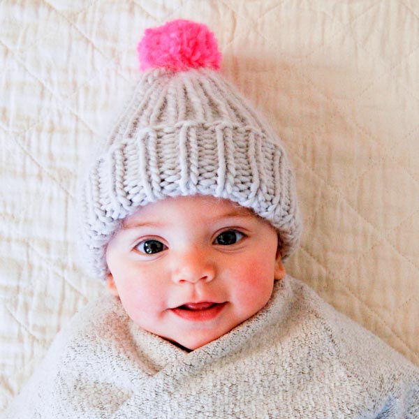 Super Simple Super Soft Merino Baby Hat | Purl Soho