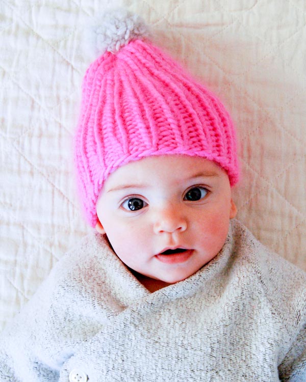 Super Simple Super Soft Merino Baby Hat | Purl Soho