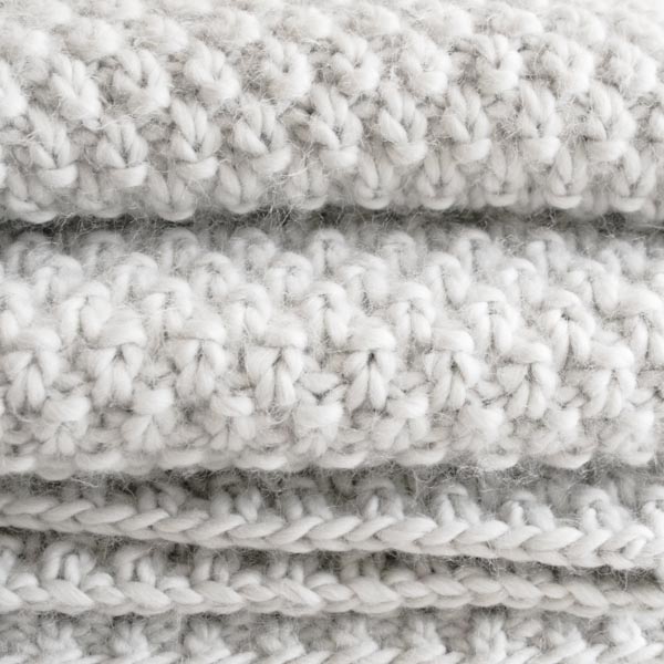 Double Seed Stitch Blanket | Purl Soho