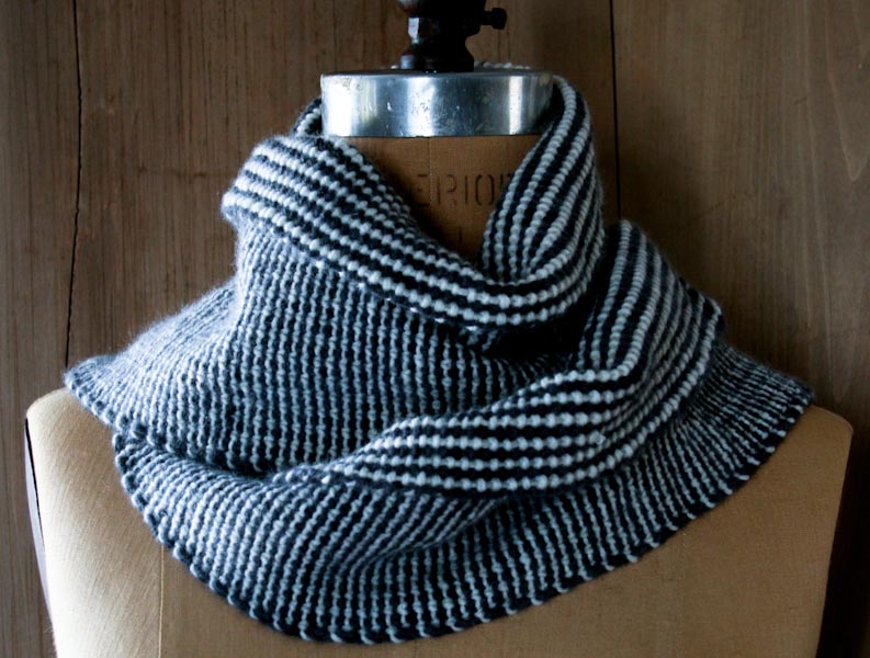 Reversible Stripes Scarf | Purl Soho