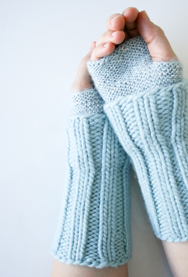 Cuffed Hand Warmers | Purl Soho
