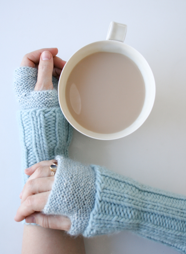 Cuffed Hand Warmers | Purl Soho