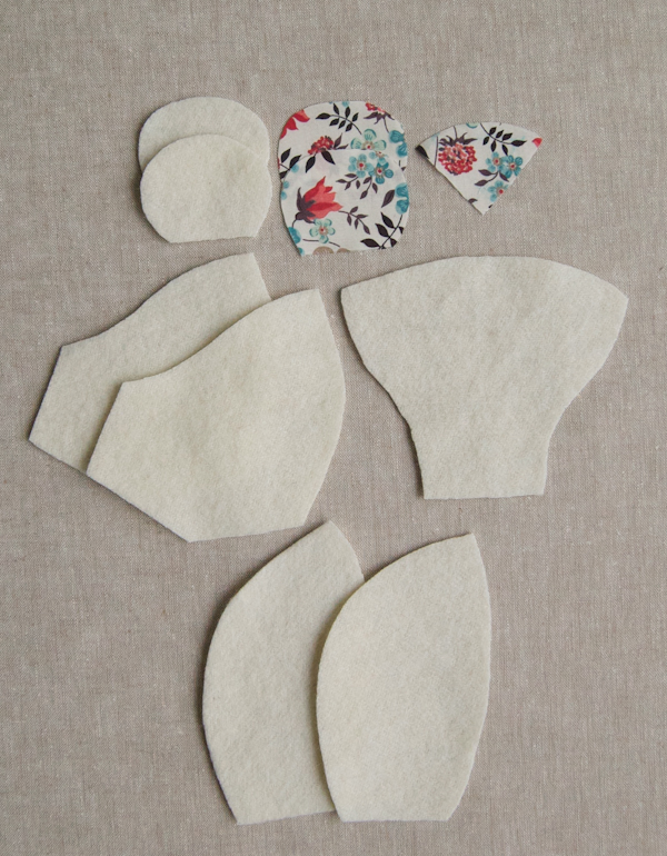 Wool + Liberty Teddy Bear | Purl Soho
