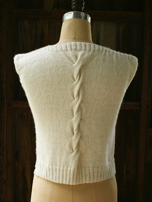 Cable Back Shell | Purl Soho