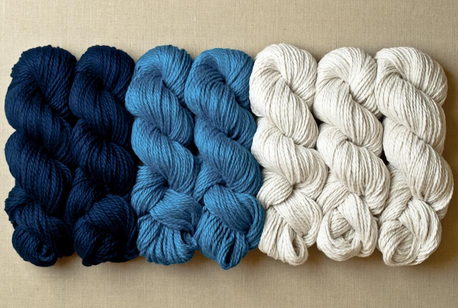 Shadow Stripe Baby Blanket | Purl Soho
