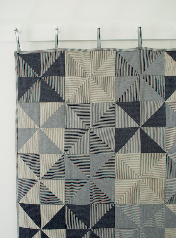 Denim Pinwheel Quilt | Purl Soho