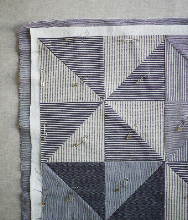 Denim Pinwheel Quilt | Purl Soho