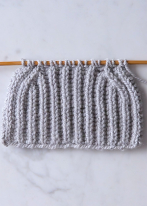 Brioche Stitch: Basic Decreases (bsk2p + bk3tog) | Purl Soho