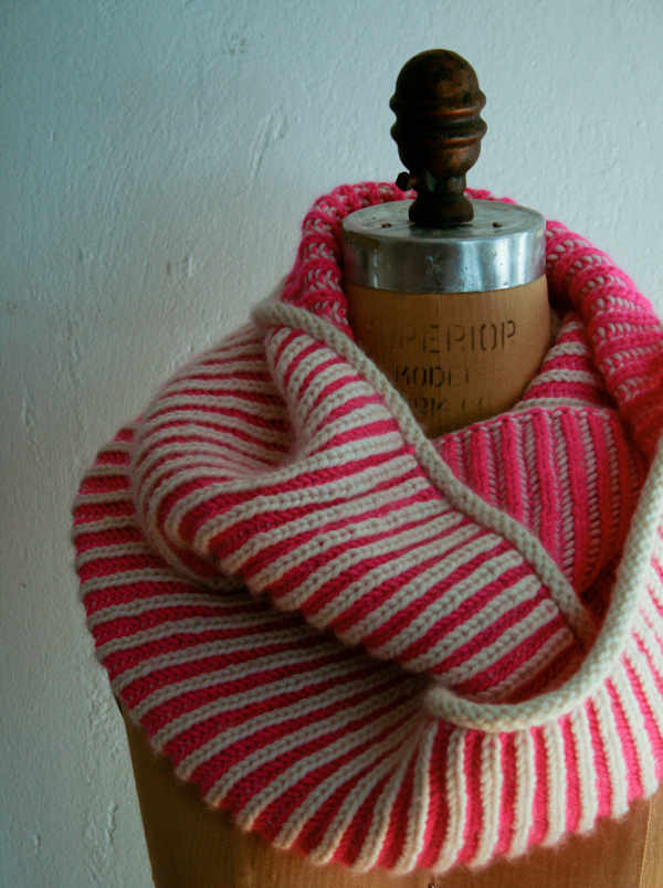 Gina’s Brioche Cowl in Cashmere! | Purl Soho