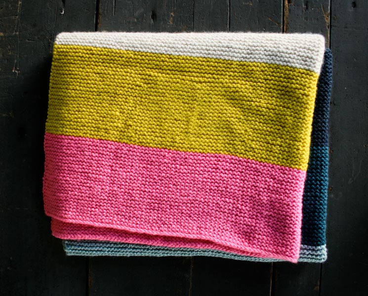 Super Easy Crib Blanket in Worsted Twist | Purl Soho