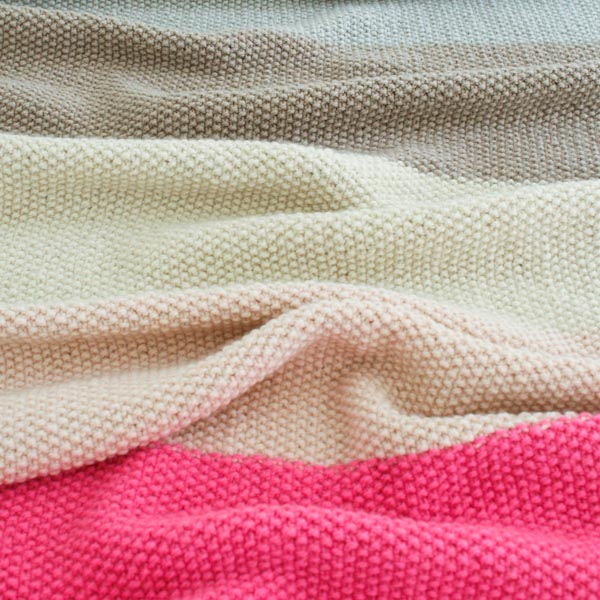 Seed Stitch Wrap in Worsted Twist | Purl Soho