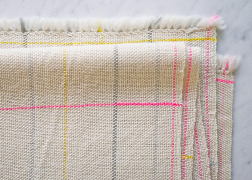 Woven Plaid Scarf | Purl Soho
