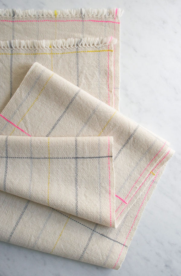 Woven Plaid Scarf | Purl Soho