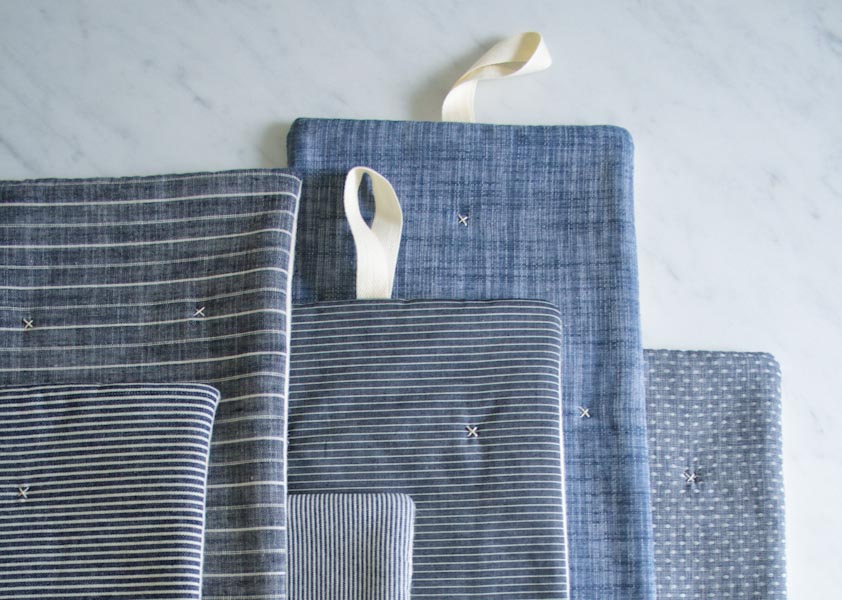 Simple Stitched Hot Pads | Purl Soho