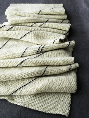 Diagonal Pinstripe Scarf | Purl Soho