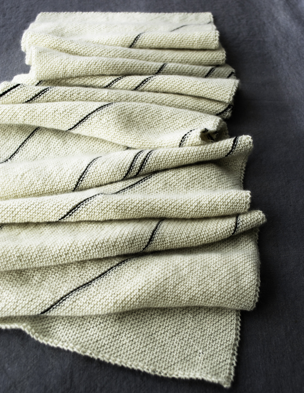 Diagonal Pinstripe Scarf | Purl Soho