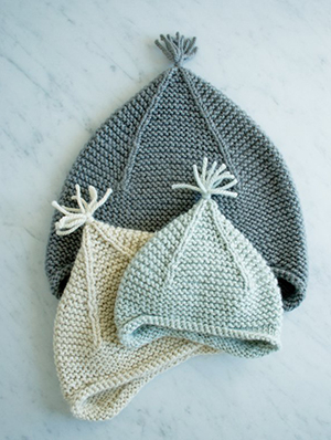 Garter Ear Flap Hat | Purl Soho