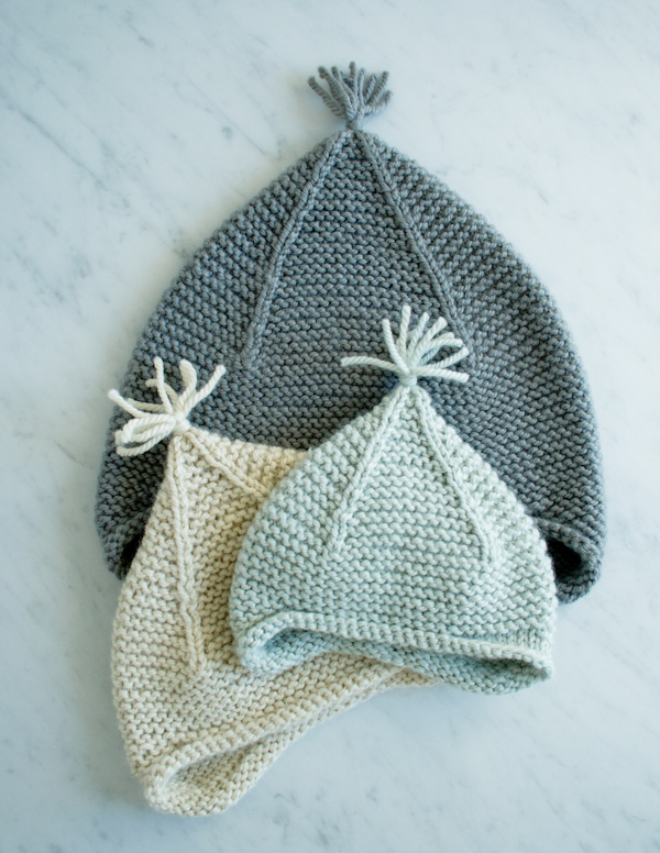 Garter Ear Flap Hat | Purl Soho