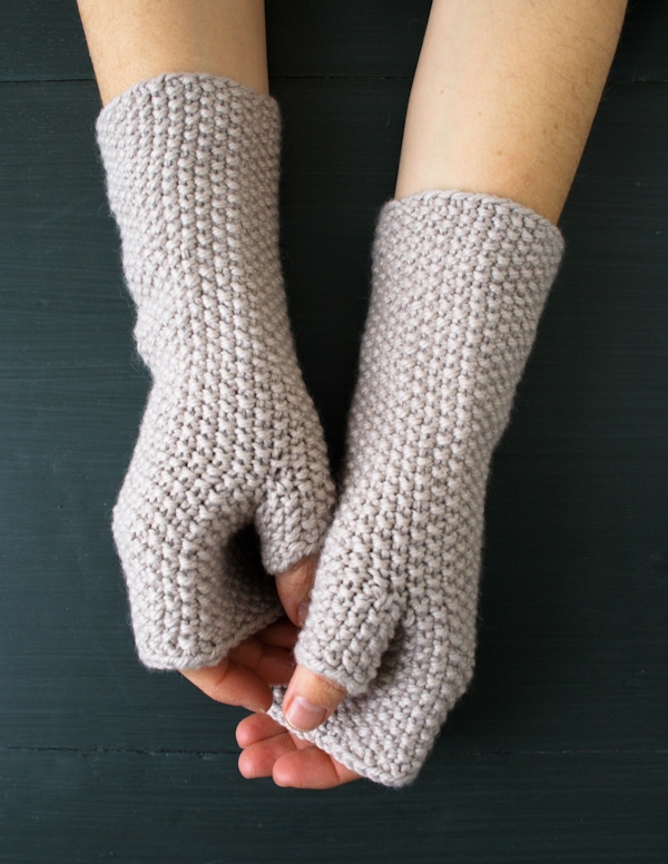Seed Stitch Mittens + Hand Warmers | Purl Soho