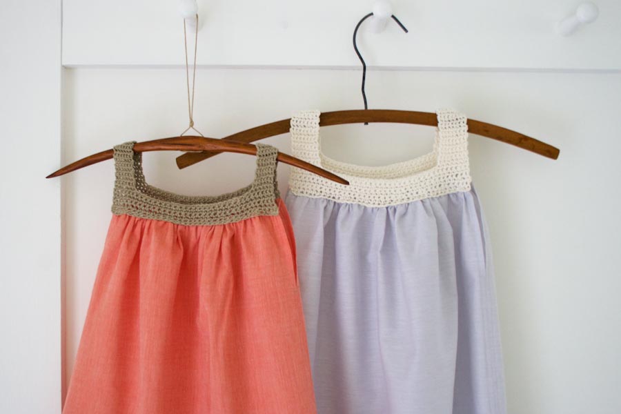 Sweet Crochet + Sew Dress | Purl Soho