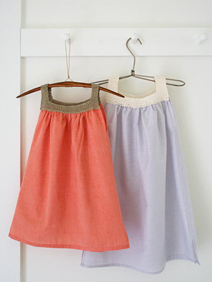 Sweet Crochet + Sew Dress | Purl Soho