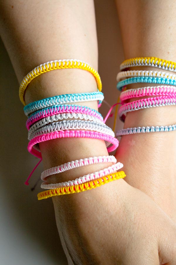 Breezy Friendship Bracelets | Purl Soho