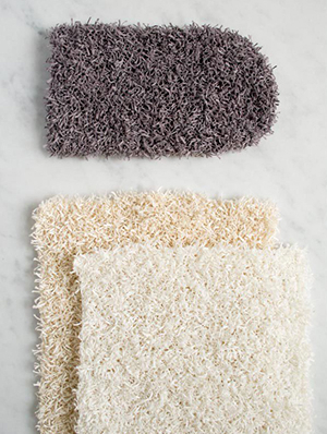 Washcloths and Scrubbing Mitt | Purl Soho
