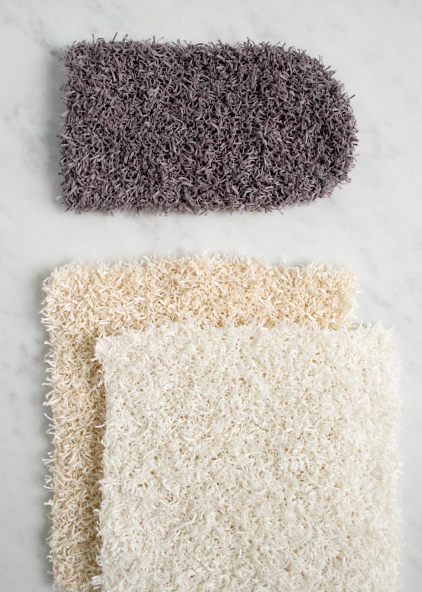 Washcloths and Scrubbing Mitt | Purl Soho
