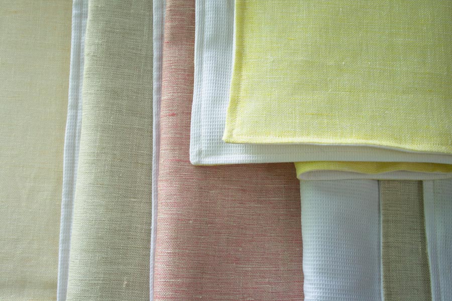 Waffle and Linen Hand Towels | Purl Soho