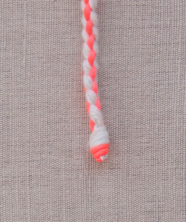 Cashmere + Neon Friendship Bracelets | Purl Soho