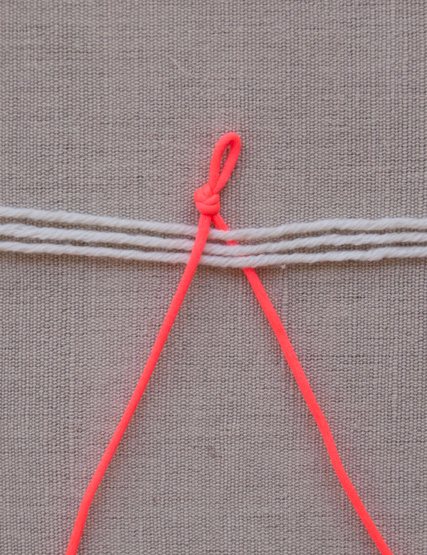 Cashmere + Neon Friendship Bracelets | Purl Soho