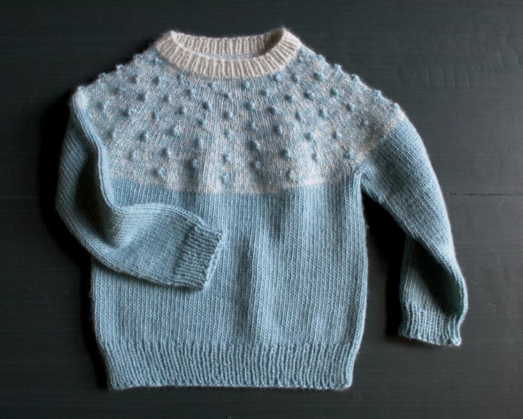 Bobble Yoke Sweater for Babies + Toddlers | Purl Soho