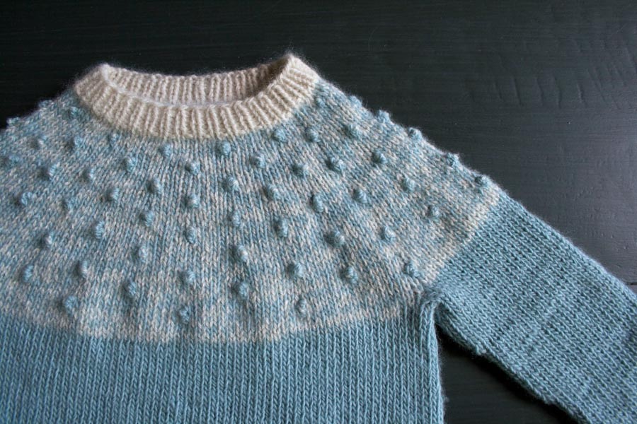 Bobble Yoke Sweater for Babies + Toddlers | Purl Soho