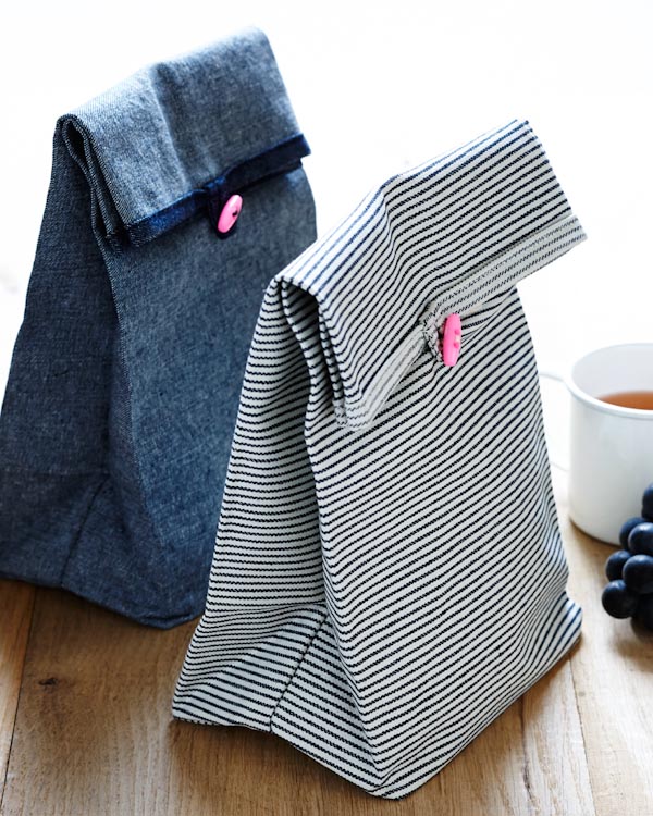 Button Lunch Bags | Purl Soho
