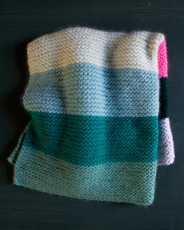 Super Easy Crib Blanket in Super Soft Merino’s Newest Colors | Purl Soho