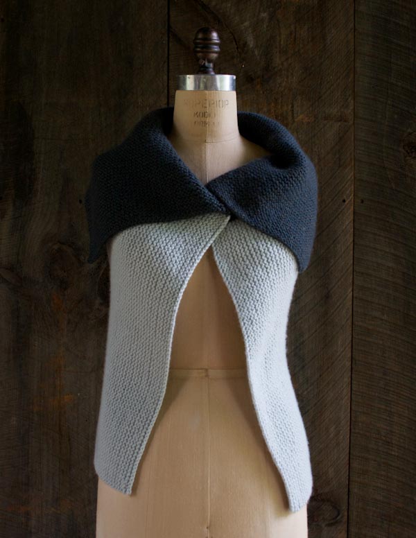 Sideways Garter Vest | Purl Soho