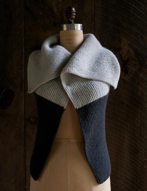 Sideways Garter Vest | Purl Soho