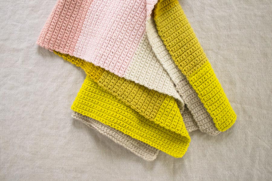 Crocheted Super Easy Baby Blanket | Purl Soho