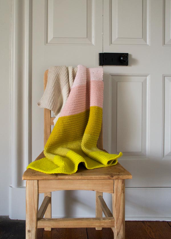Crocheted Super Easy Baby Blanket | Purl Soho