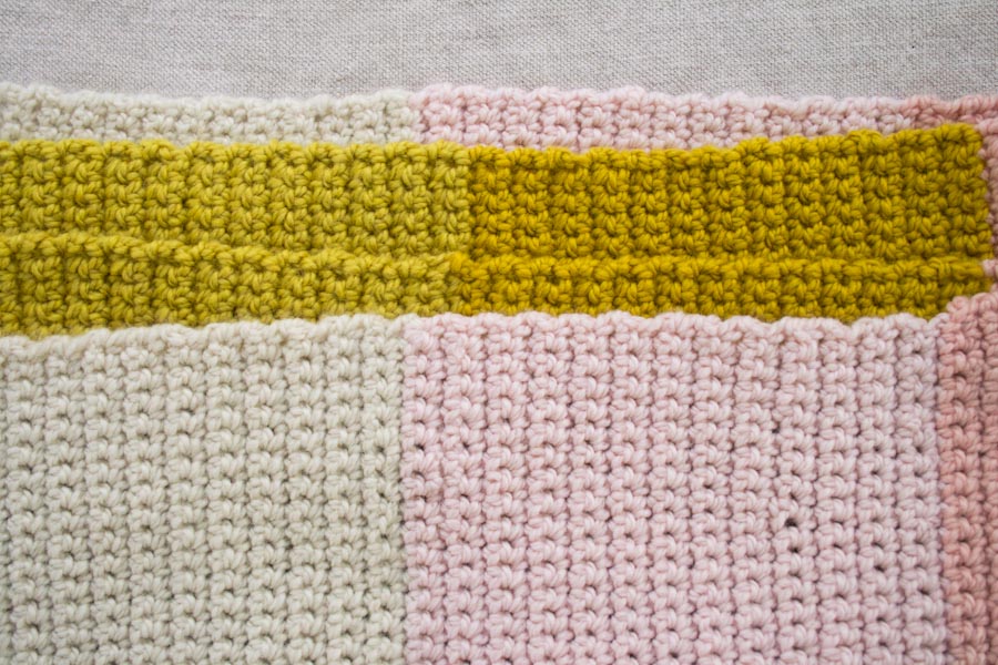 Crocheted Super Easy Baby Blanket | Purl Soho