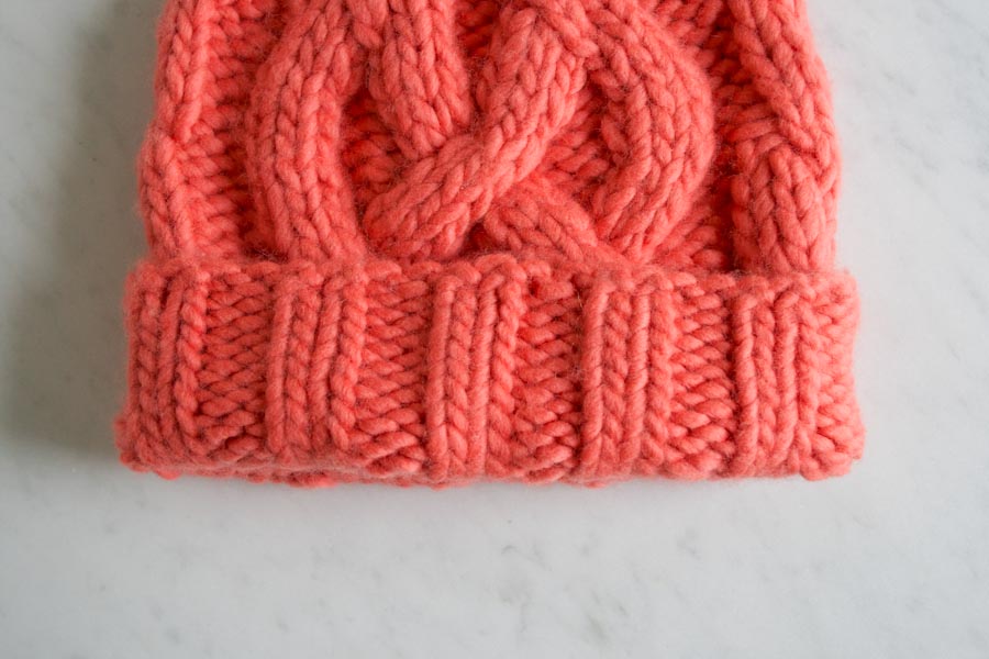 Traveling Cable Hat in Super Soft Merino, for Kids! | Purl Soho