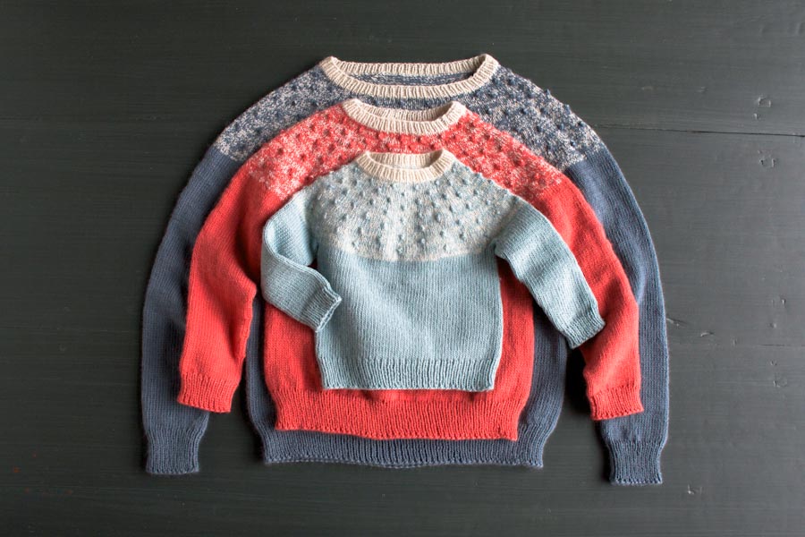 Bobble Yoke Sweater: Now Sized for Kids and Women Too! | Purl Soho