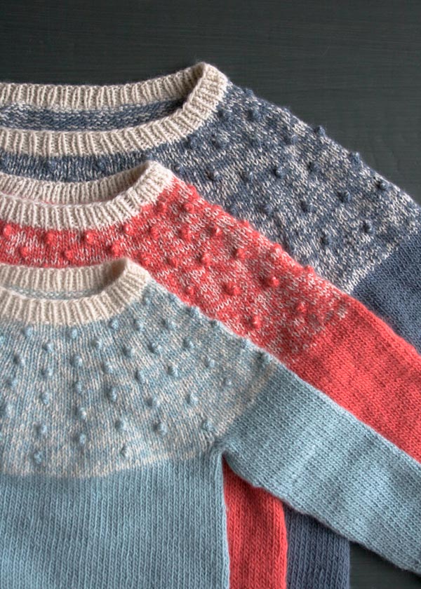 Bobble Yoke Sweater: Now Sized for Kids and Women Too! | Purl Soho