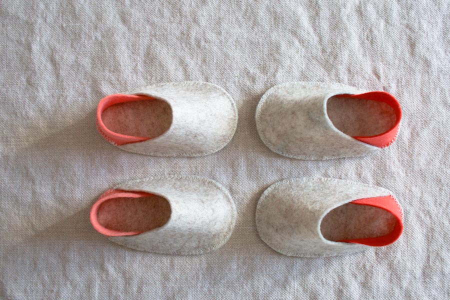 Felt Baby Slippers | Purl Soho