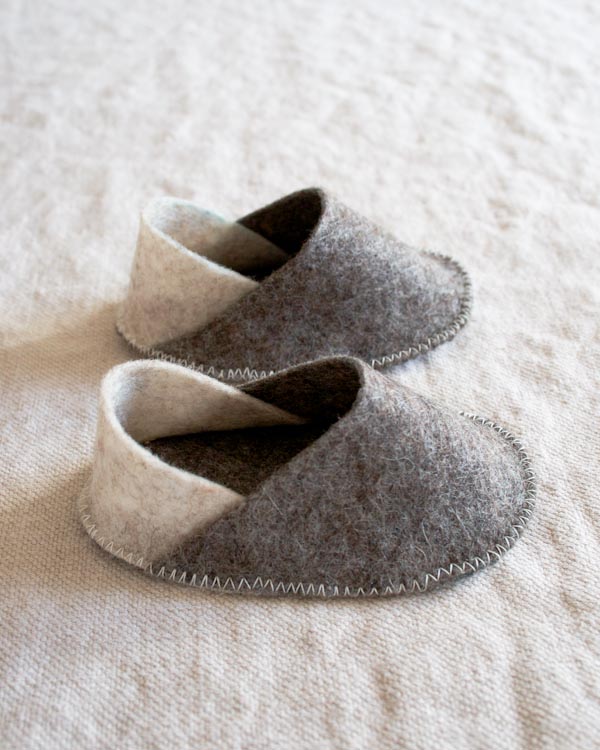 Felt Baby Slippers | Purl Soho